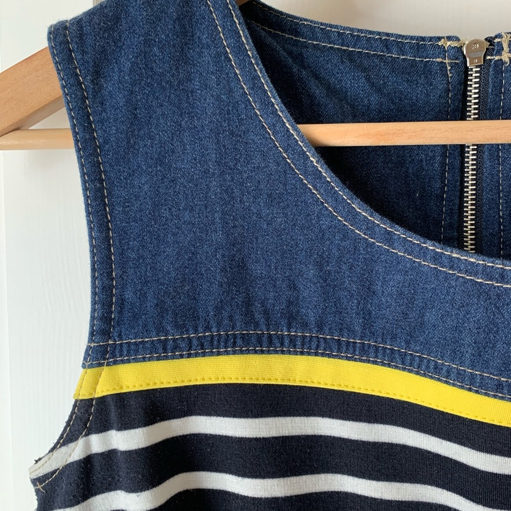 Point Zero Blue & White Stripped Dress